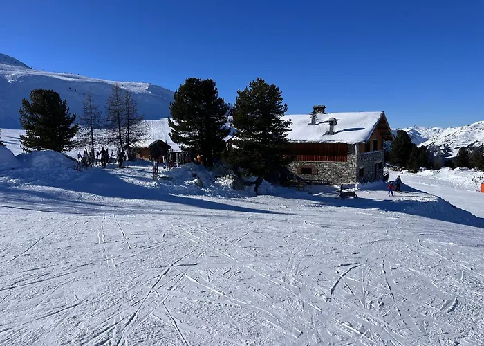 La Plagne Appartement Au Pied Des Pistes Avec Vue Mont Blanc